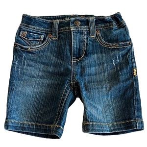 Bermuda style denim shorts for girls